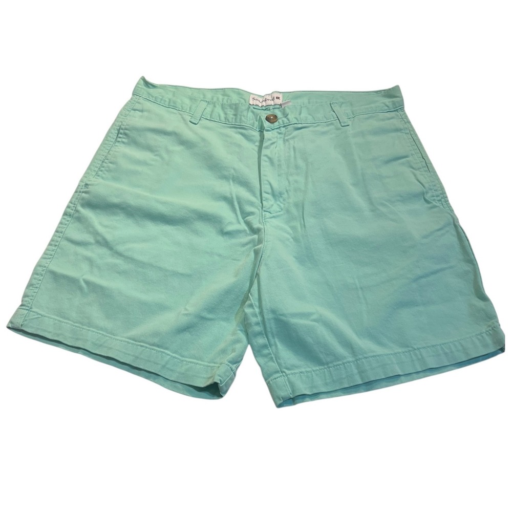 Saddlebred Mint Green Bermuda Shorts Men's Size 34 Waist Prepp Casual Golf